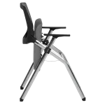 Посетителски стол Carmen 1704 - Сив