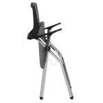 Посетителски стол Carmen 1704 - Сив