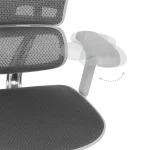 Ергономичен стол Ergohuman Elite 2 - Сив/Сив