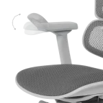 Ергономичен стол Ergohuman Elite 2 - Сив/Сив