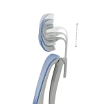 Ергономичен стол Ergohuman IOO Ultra - Син