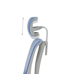 Ергономичен стол Ergohuman IOO Ultra - Син