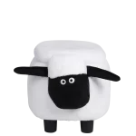 Детска табуретка с ракла Carmen - Бяла овца
