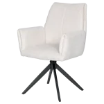 Трапезен стол Carmen Albans - Слонова кост