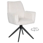 Трапезен стол Carmen Albans - Слонова кост