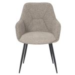 Трапезен стол Carmen Barnet - Кафяв SH