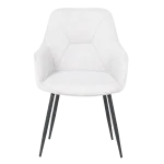 Трапезен стол Carmen Barnet - Светлосив SH