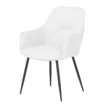 Трапезен стол Carmen Barnet - Светлосив SH