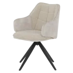 Трапезен стол Carmen Bordon - Крем R 28