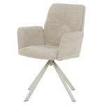 Трапезен стол Carmen Bury 1 - Крем R 28