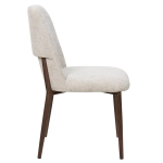 Трапезен стол Carmen Camco - Бежов 6 WAL