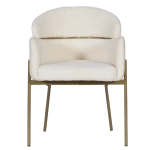 Трапезен стол Carmen Crotone 1 - Крем