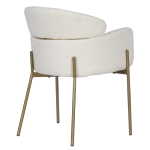 Трапезен стол Carmen Crotone 1 - Крем