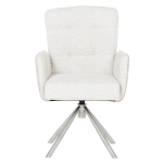 Трапезен стол Carmen Keila - Крем