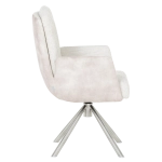 Трапезен стол Carmen Keila - Крем