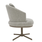 Трапезен стол Carmen Lihula 5 - Сив 01