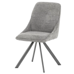 Трапезен стол  Carmen London 2 - Сив R 07