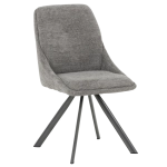 Трапезен стол  Carmen London 2 - Сив R 07