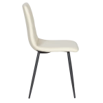 Трапезен стол Carmen Monza еко кожа - Крем