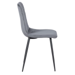 Трапезен стол Carmen Monza - Тъмносив