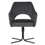 Трапезен стол Carmen Parnu - Антрацит N