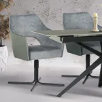 Трапезен стол Carmen Parnu - Зелен