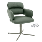 Трапезен стол Carmen Rakvere - Зелен 16