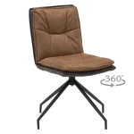 Трапезен стол Carmen Ramsey - Меденокафяв BF 1