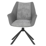 Трапезен стол Carmen Tempe - Тъмносив