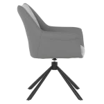 Трапезен стол Carmen Tempe - Тъмносив