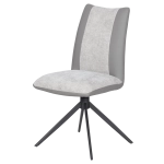 Трапезен стол Carmen Tulsa - Светлосив