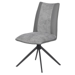 Трапезен стол Carmen Tulsa - Тъмносив