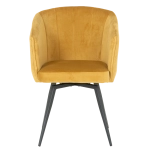 Трапезен стол Carmen Venice - Жълт