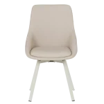 Трапезен стол Carmen Wigan 1 силиконова кожа - Лате 05