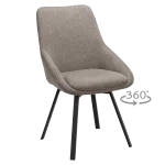 Трапезен стол Carmen Wigan - Бежов BF 5