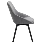 Трапезен стол Carmen Wigan - Сив BF 5