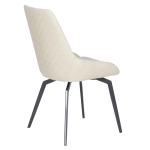 Трапезен стол Carmen Truro - Бял 01