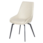 Трапезен стол Carmen Truro - Бял 01