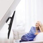 TV Стенд за таван HAMA 118654 19"-46", до 20 кг, Регулируем, Черен