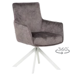 Трапезен стол Carmen Valga 6 - Тъмнобежов