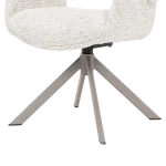 Трапезен стол Carmen Voru - Бял 29