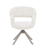 Трапезен стол Carmen Voru - Бял 29