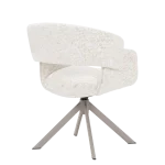 Трапезен стол Carmen Voru - Бял 29