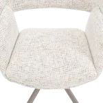 Трапезен стол Carmen Voru - Бял 29